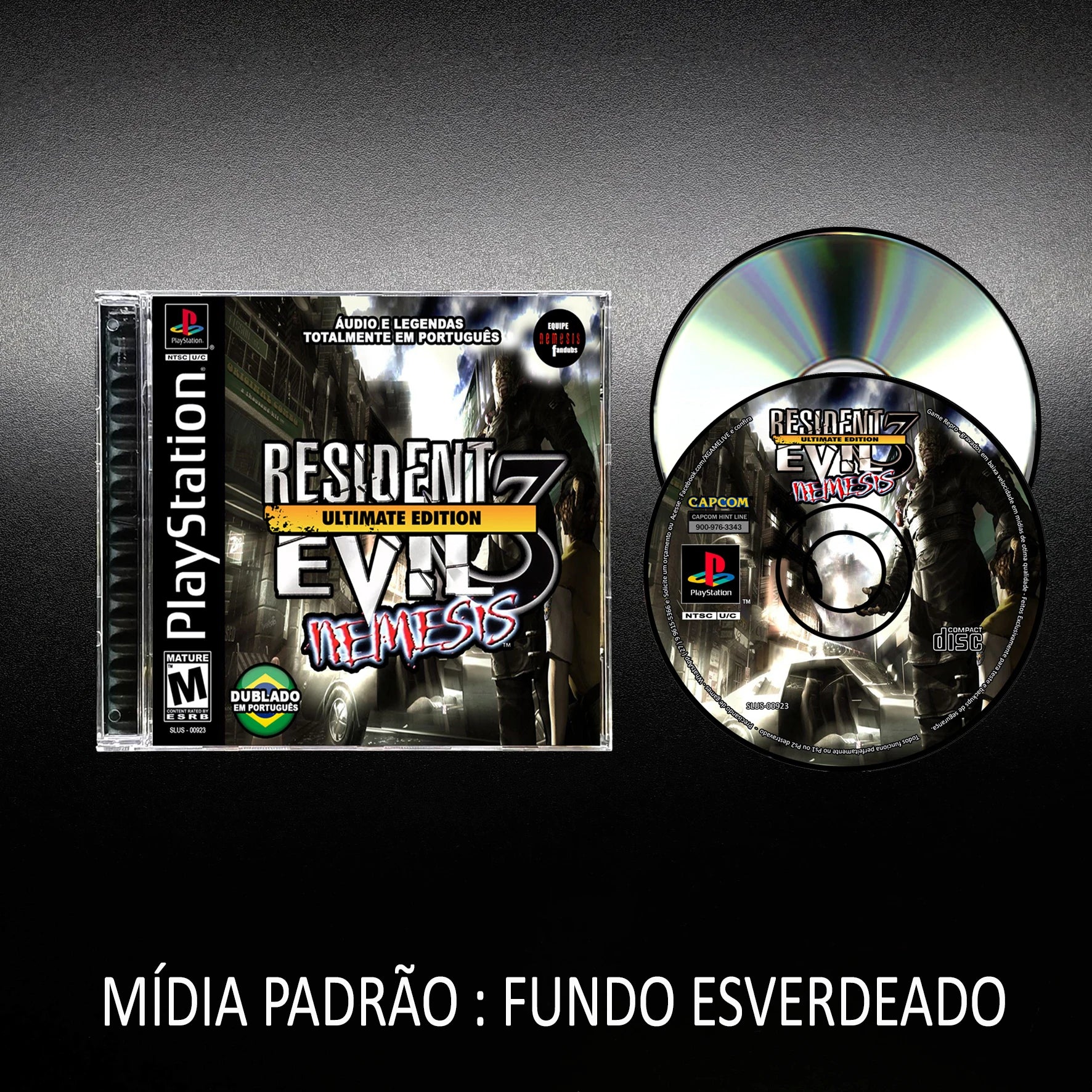 Resident Evil 3 Nemises - Dublado em Português - Game Repro Ps1 / Psx Reproduction Playstation 1 By XGAMELIVE