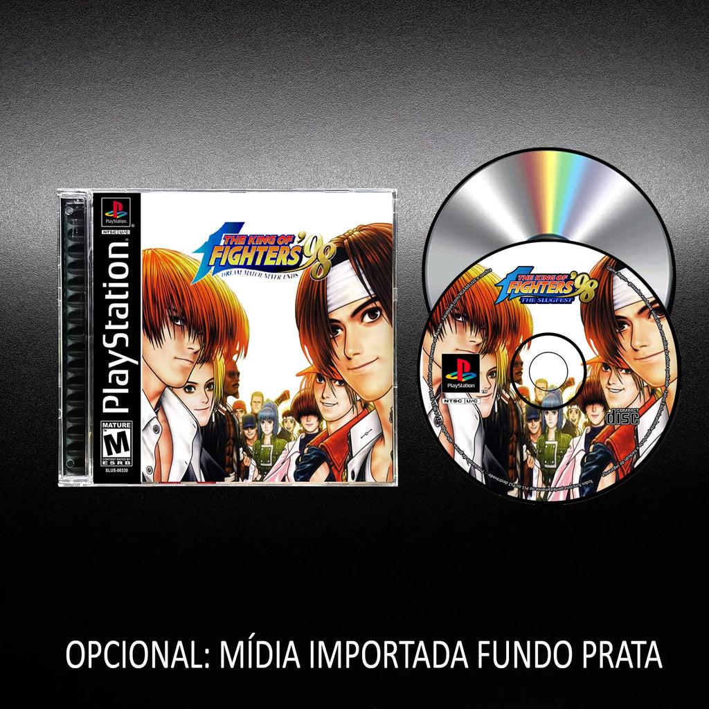 The King Fighters 98 - KOF 98 - Retro Game Ps1 / Psx / Play 1 Reproduction Playstation1