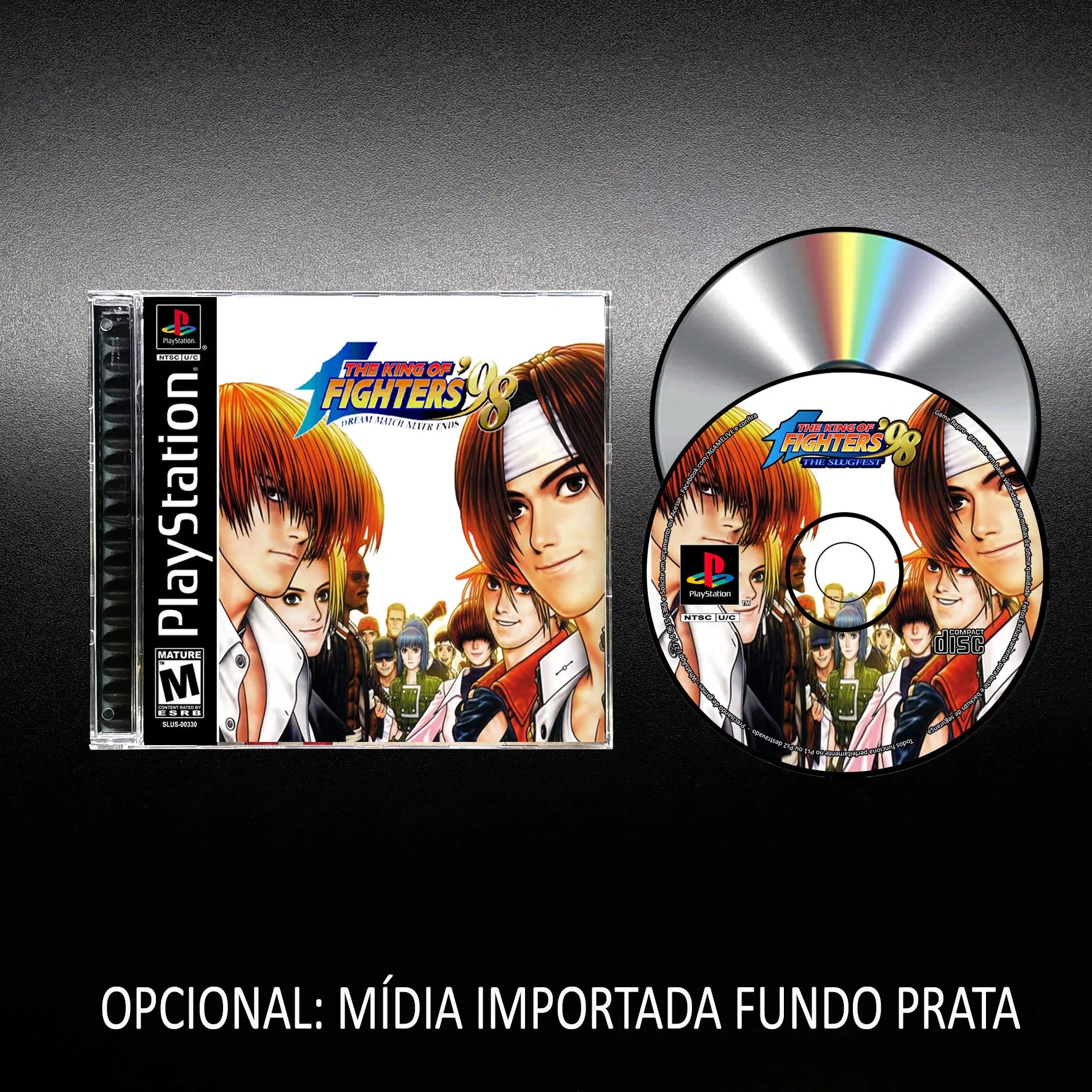 The King Fighters 98 - KOF 98 - Retro Game Ps1 / Psx / Play 1 Reproduction Playstation1