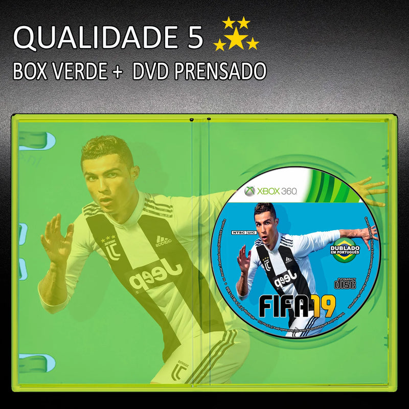 FIFA19 - XBOX 360 Lt 3.0 Ltu - Repro DVD Patch Copy Reproduction