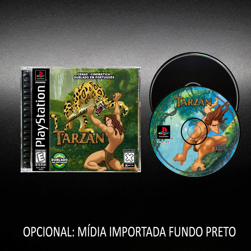 Tarzam Audio Português - Game Repro Ps1 / Psx / Copy Reproduction Playstation1