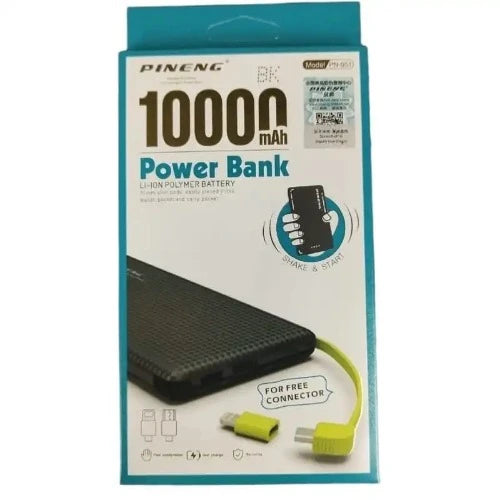 Carregador portátil  V8 potencia 10000Mah