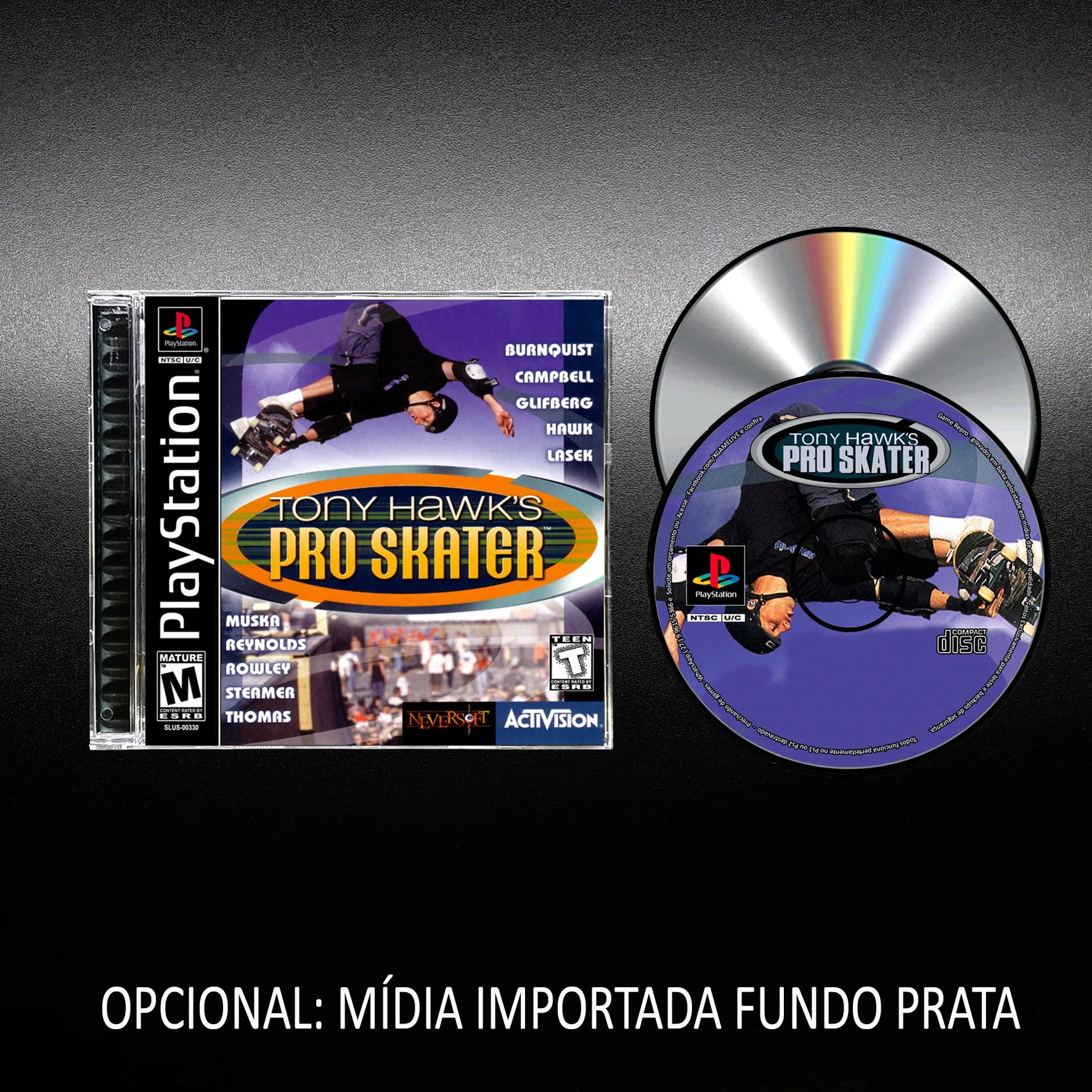 Tony Hawk's pro skate - Game Repro  Replica - Ps1 / Psx  Copy Reproduction Playstation1