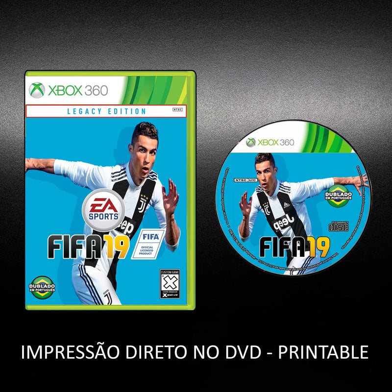 FIFA19 - XBOX 360 Lt 3.0 Ltu - Repro DVD Patch Copy Reproduction