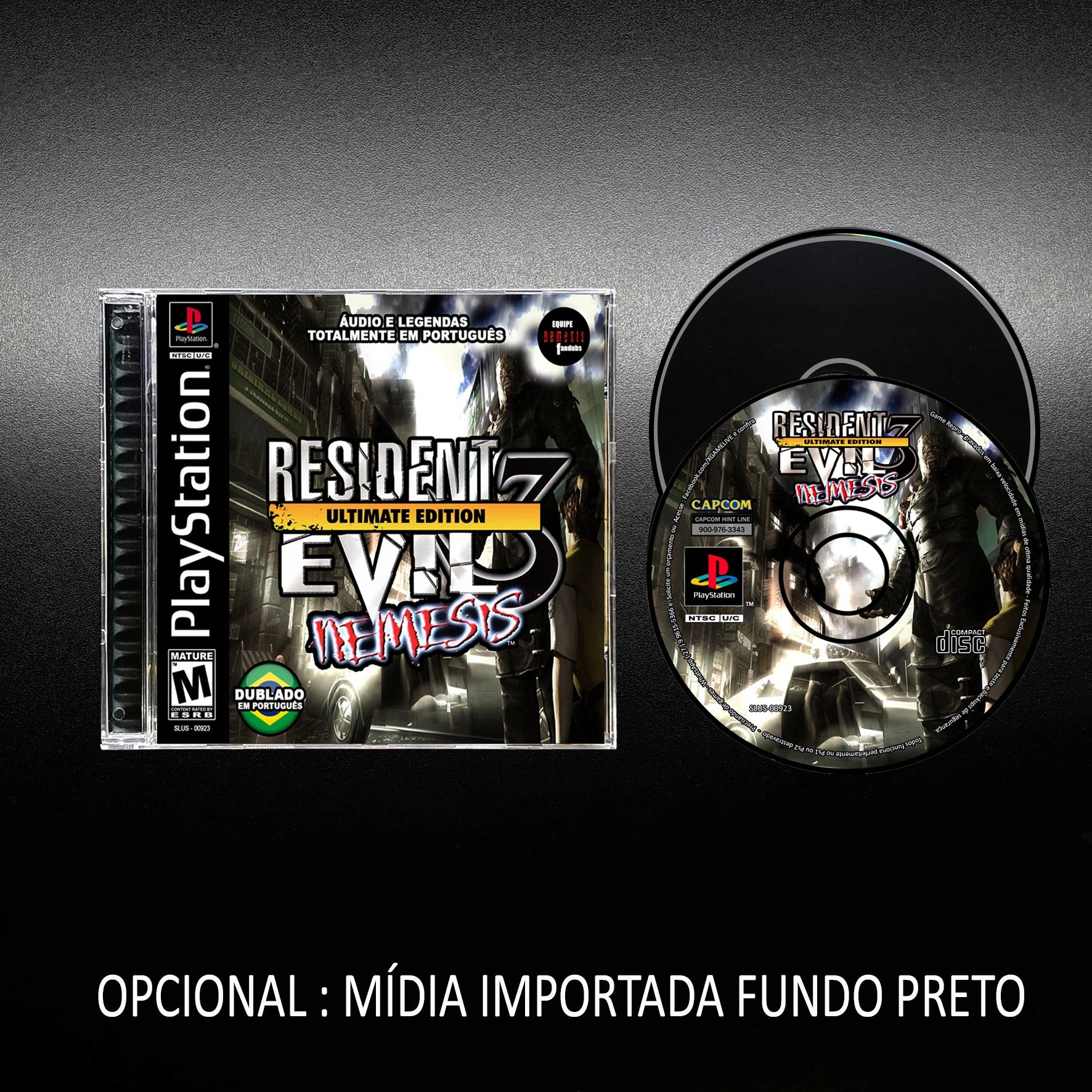 Resident Evil 3 Nemises - Dublado em Português - Game Repro Ps1 / Psx Reproduction Playstation 1 By XGAMELIVE
