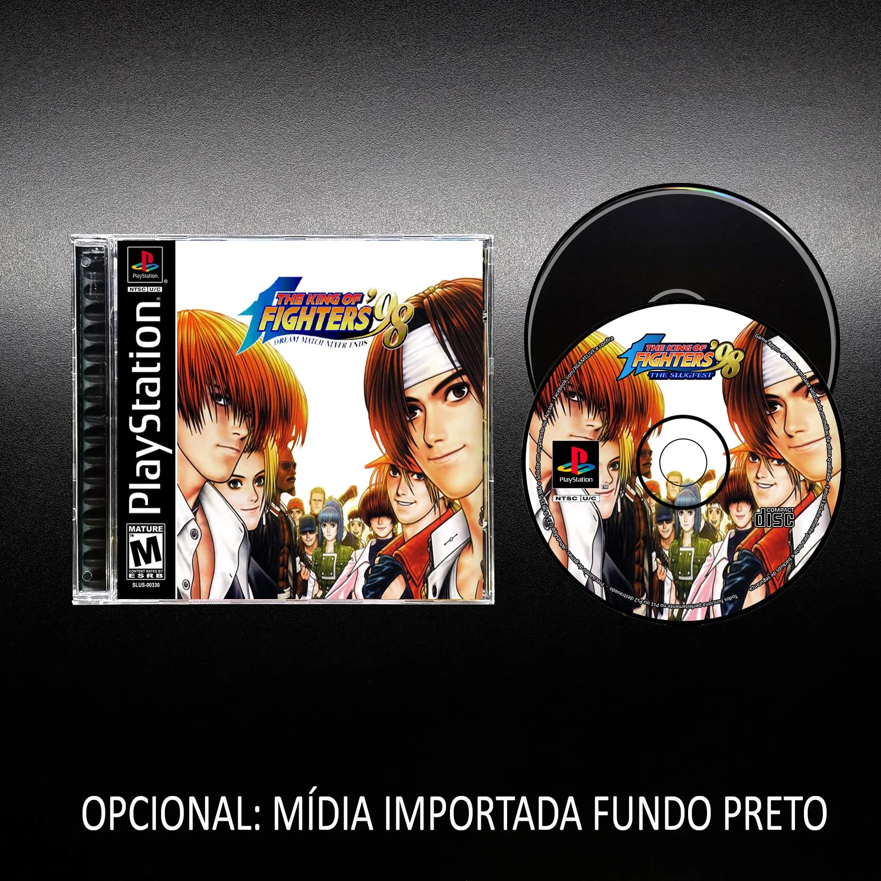 The King Fighters 98 - KOF 98 - Retro Game Ps1 / Psx / Play 1 Reproduction Playstation1