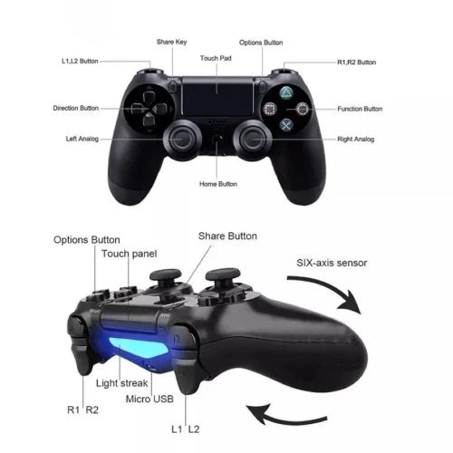 Controle Sem fio Ps4 Joystick Wireless Playstation Dualshock 4