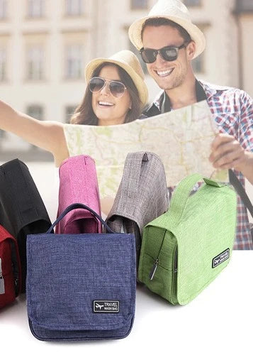 Organizador de Viagem para Artigos de Higiene Pessoal: Compacto e Elegante