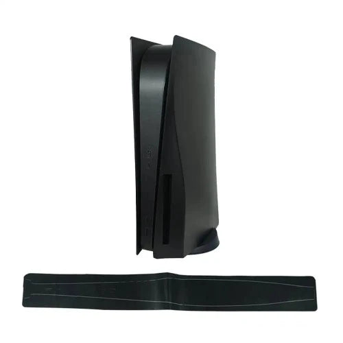 Capa de Fibra de Carbono para Console Sony PS5 Edição de Disco Adesivo Protetor Adesivo para Centro do Console Decalques Acessórios para Console de Jogos