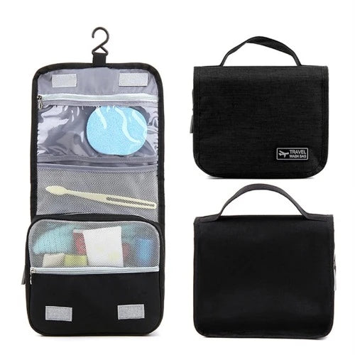 Organizador de Viagem para Artigos de Higiene Pessoal: Compacto e Elegante