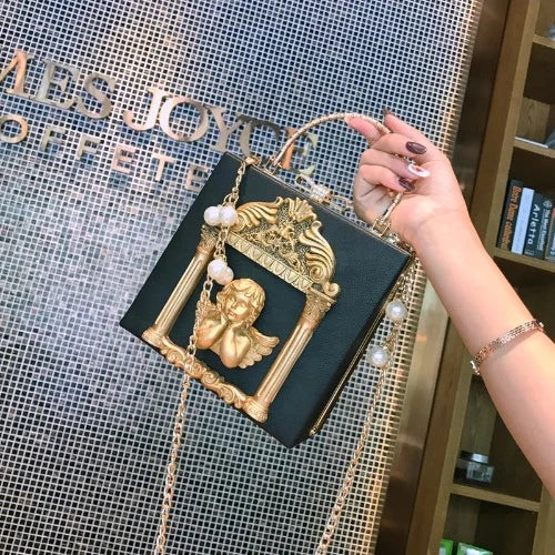 Bolsa Crossbody Diamante para Mulheres, Embreagem De Casamento De Diamante, Bolsa De Ombro Senhora, Bolsa De Noite De Festa Pérola, Bolsa Mensageiro