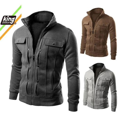 Velo masculino com capuz Cardigan, Hoodies, Moletons, Pulôver, Masculino Hoody, Casaco