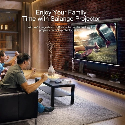 Mini Projetor Portátil ZDSSY-Q11 , Suporte HD 1080P, Home Theater, 6000 Lumens, LED Multimídia, USB Video Beamer