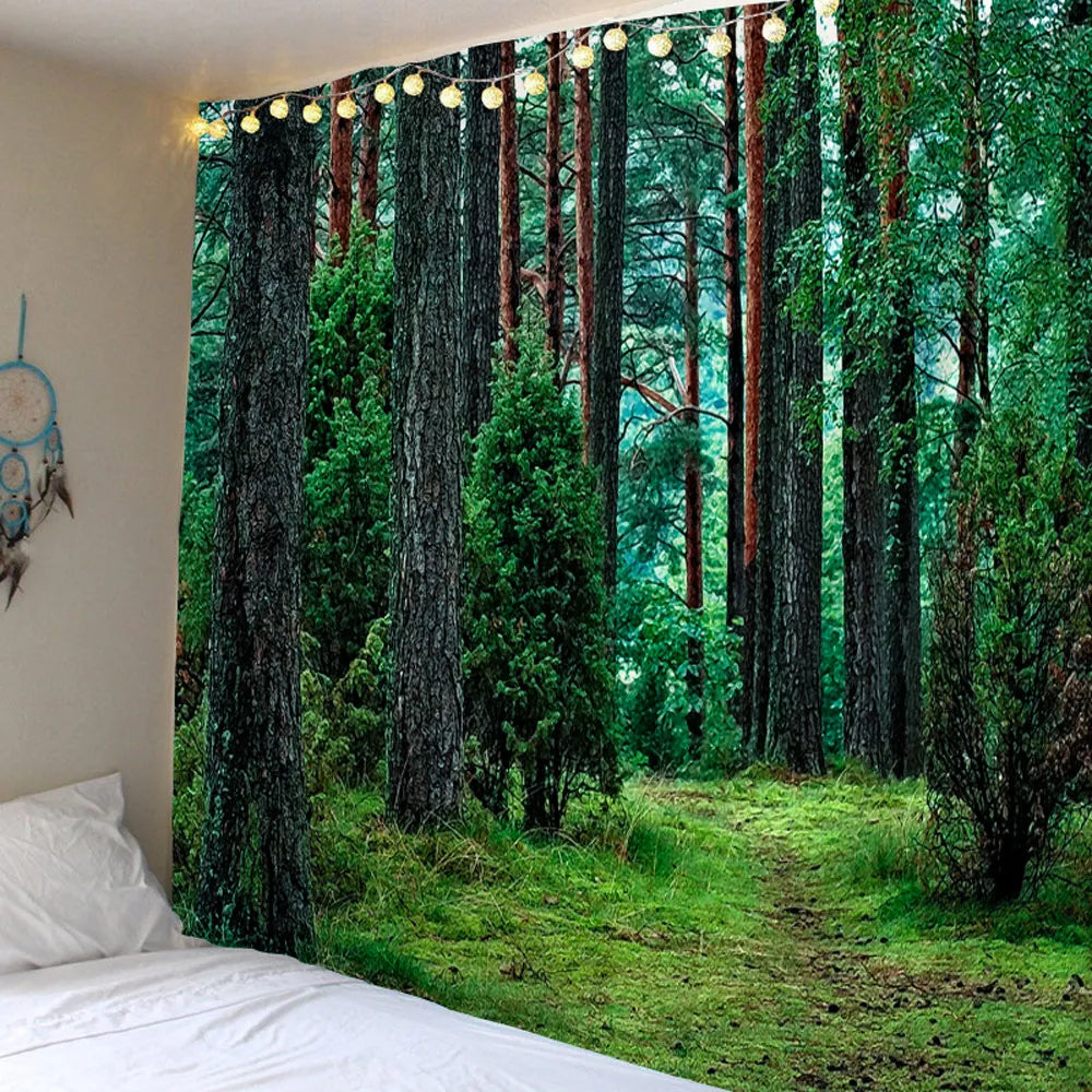 Tapeçarias De Parede A luz solar Sob A Floresta Árvore Impresso Grande Mandala Hippie Bohemian
Tapeçaria de Parede Barato Arte Da Parede