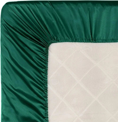 Lençol de Seda Mulberry: Capa de Colchão Elegante e Confortável para Cama Queen ou King Size