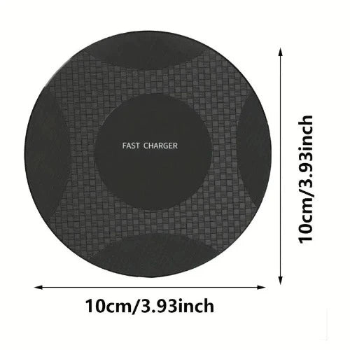 Carregador sem fio suporte de mesa ultra-fino 10w