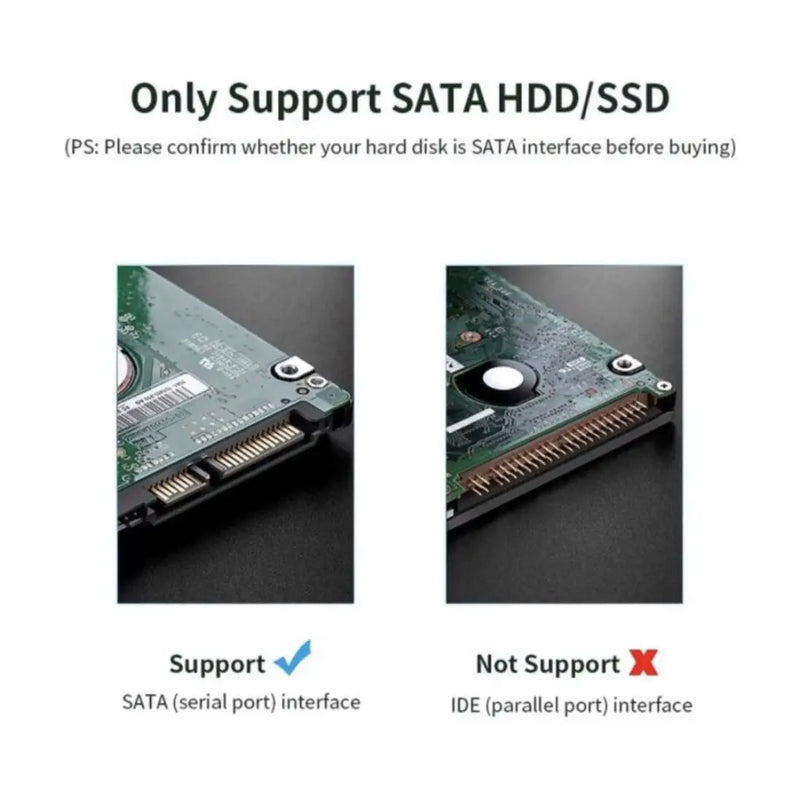 Gaveta para HD Externo SATA 2.5" - USB 2.0 para PC, Notebook e Computador