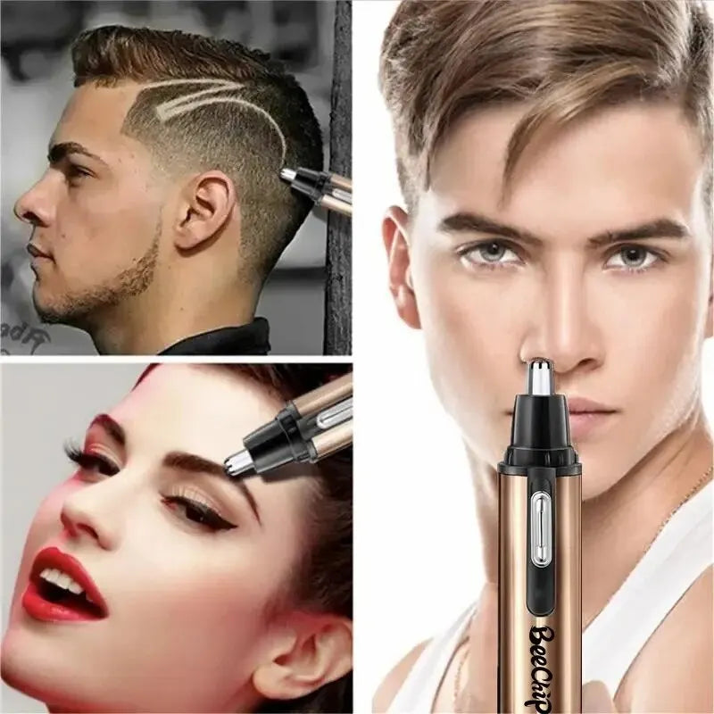Homens Nose Hair Trimmer Nariz Hair Shaver Bateria Elétrica Homens Nariz Hair Shaver Homens Nariz Hair Scissors