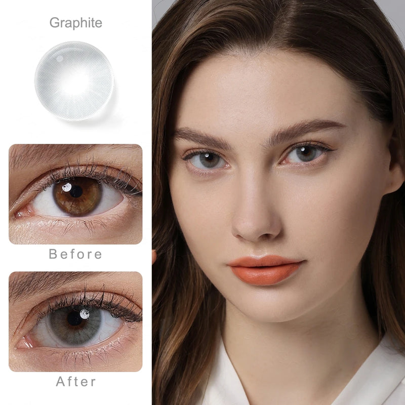 Magister Contact Lenses Colored Contacts Beautiful Pupil Natural Contact Lenses for Eyes Natural Eye Color Lens For Beauty Eye