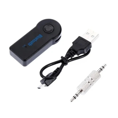 Receptor sem fio Bluetooth 5.0 e adaptador de transmissor, receptor de fone de ouvido, mãos livres, Car Music Audio Aux, A2dp, 2-em-1, Jack 3,5mm