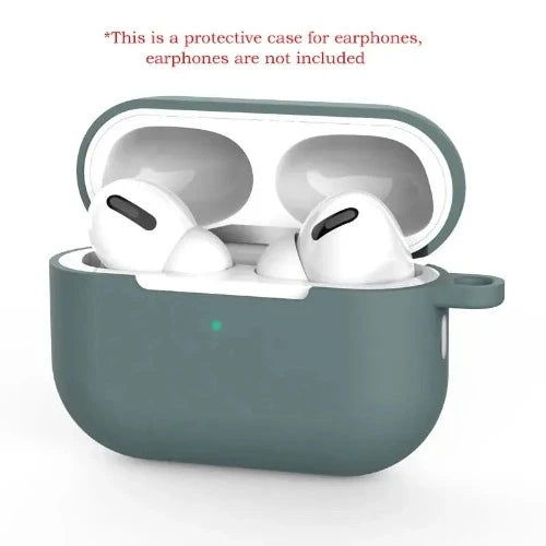 Para AirPods Pro Capa Protetora Silicone Nova Cor Sólida Apple Bluetooth Headset Soft Case Capa Protetora