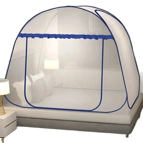 Mosquiteiro de fundo completo para casa, cúpula respirável, única porta, simples, moderno, grande espaço, novo, verão