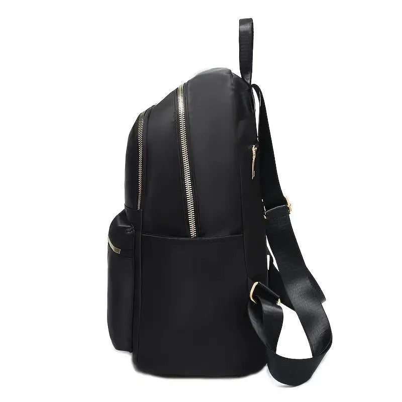 Mochila Oxford tecido para as mulheres, grande capacidade saco do curso casual, moda
