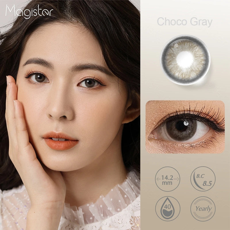 Magister Contact Lenses Colored Contacts Beautiful Pupil Natural Contact Lenses for Eyes Natural Eye Color Lens For Beauty Eye