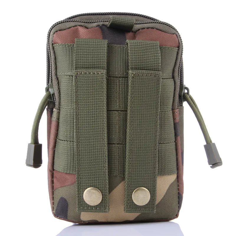 Camuflagem do exército Tactical Leg Bag, portátil, Leggings multifuncionais, equitação, locomotiva, esportes, cintura pendurada