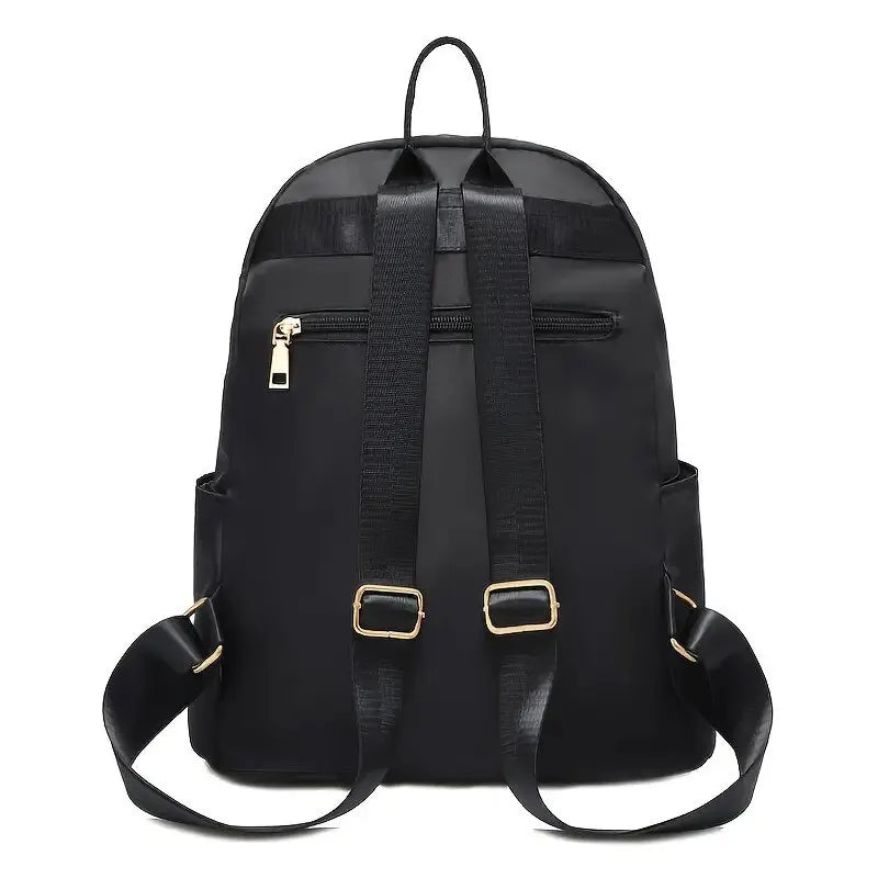 Mochila Oxford tecido para as mulheres, grande capacidade saco do curso casual, moda