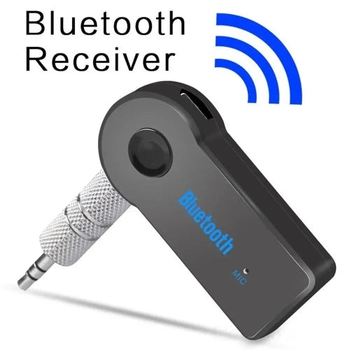 Receptor sem fio Bluetooth 5.0 e adaptador de transmissor, receptor de fone de ouvido, mãos livres, Car Music Audio Aux, A2dp, 2-em-1, Jack 3,5mm