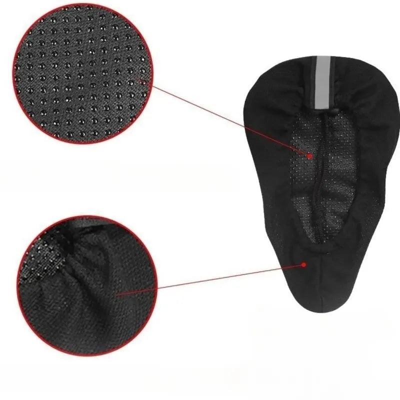 Soft 3D acolchoado bicicleta sela Seat Cover, esponja espuma almofada, selas confortáveis, acessórios MTB, ciclismo Mat