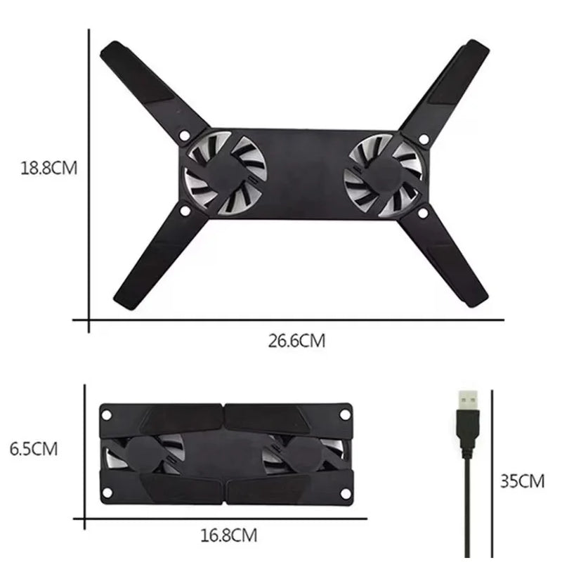 Suporte com Cooler de Ventilação para Notebook: Mantenha seu Laptop Fresco e Funcionando