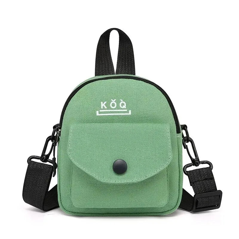 Bolsa simples de lona  para telefone móvel, Moda casual