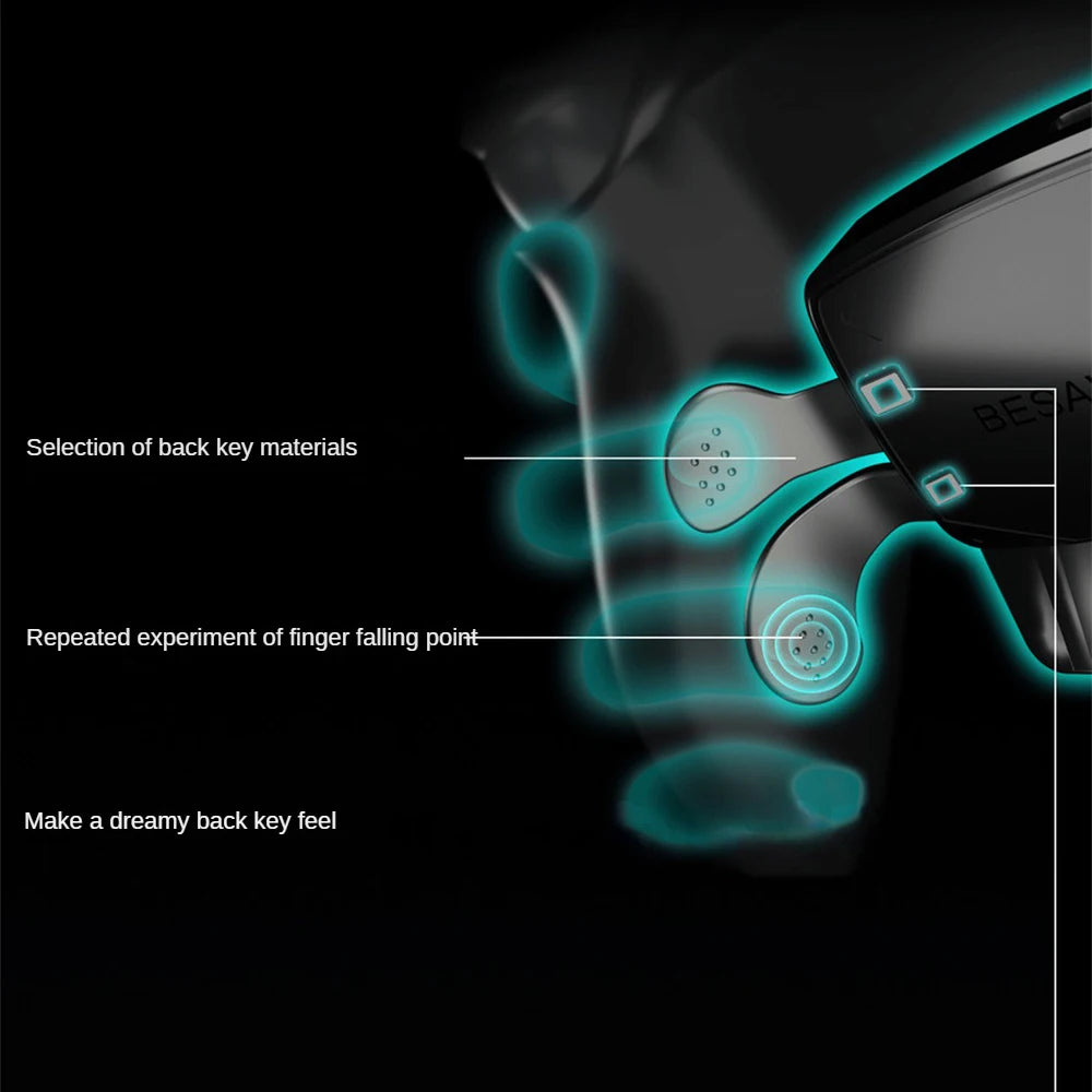 Ps5 Elite Controller Wear-resistant Water Proof Precise Control Anti-fall Enhance Performance Competitive Games Gamepad