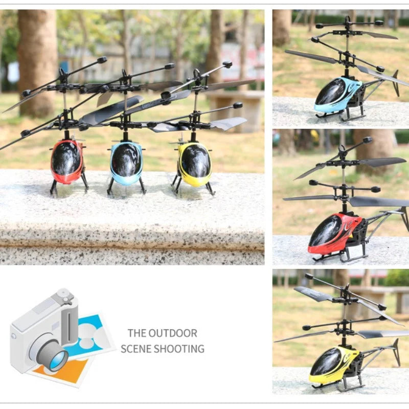 Mini helicóptero de indução, Pode pair e sentir automaticamente para evitar a queda, RC Drone