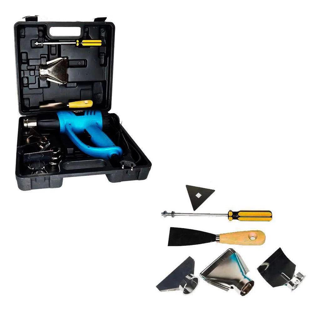 Soprador Térmico 2000w com Maleta e Kit de Acessórios EVST EVALD
